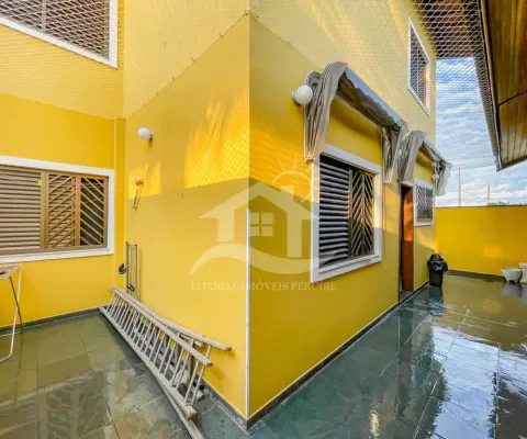 Casa sobrado à venda , 4 quarto(s),  sendo 2 suíte(s)  no bairro jardim casa blanca, 30 metros da praia, peruíbe-sp