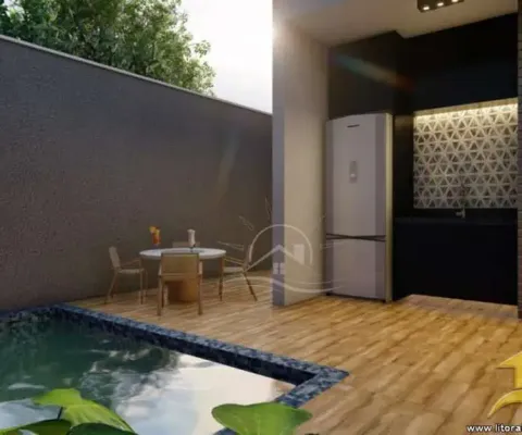Casa térrea com piscina à venda , 2 quarto(s),  sendo 1 suíte(s)  no bairro centro, 0 metros da praia, itanhaém-sp