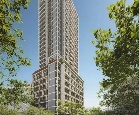 Vista madalena | construtora you,inc | construção | 24 metros | studio com varanda