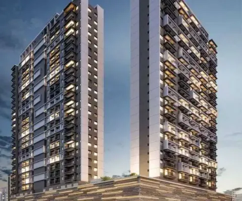 Mob apartaments | construtora dubaí | construção | 31 metros | 01 dormitório | com varanda | sem vaga