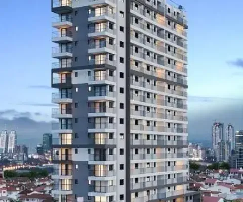Lucky praça sílvio romero | construtora concord | construção | 35 metros | 01 dormitório | com varanda | sem vaga