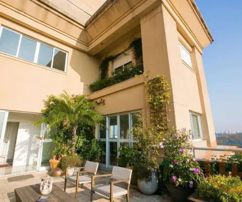 Cobertura com 4 suítes à venda, 530 m² por r$ 13.000.000 - alto de pinheiros - são paulo/sp