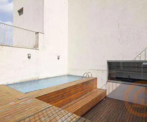 Cobertura com 3 suítes, 326 m² - venda por r$ 5.400.000 ou aluguel por r$ 43.400/mês - vila madalena - são paulo/sp