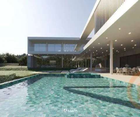 Casa com 6 suítes à venda, 1945 m² por r$ 60.000.000 - residencial dois (tamboré) - santana de parnaíba/sp