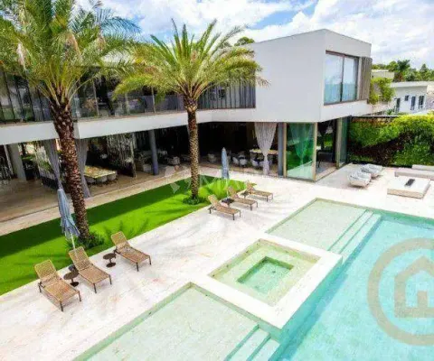Casa com 6 suítes à venda, 3323 m² por r$ 120.000.000 - residencial dois (tamboré) - santana de parnaíba/sp