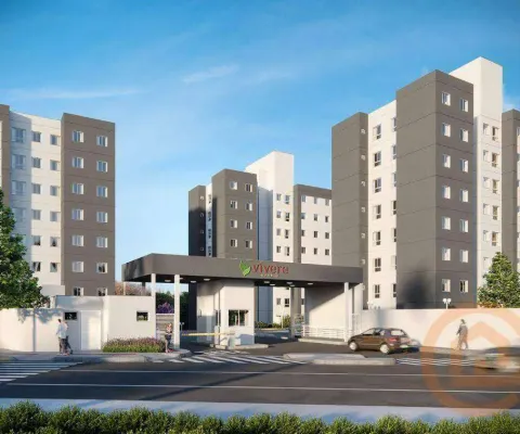 Apartamento à venda, 46 m² por r$ 345.000,00 -  jardim residencial nova veneza - indaiatuba/sp