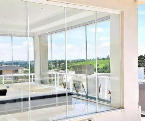 Casa com 5 dormitórios à venda, 585 m² por r$ 3.150.000,00 - loteamento reserva da serra - jundiaí/sp