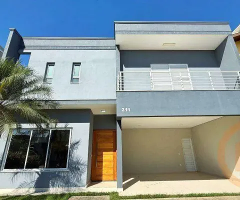Casa com 3 dormitórios à venda, 256 m² por r$ 2.500.000,00 - jardim residencial dona lucilla - indaiatuba/sp