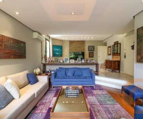 Apartamento 100% reformado à venda por r$ 2.250.000 - real parque - são paulo/sp