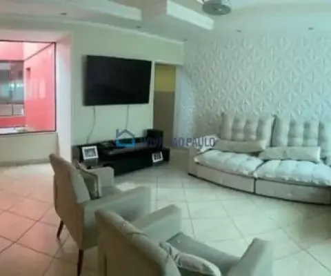 Sobrado de 262m² de área útil  4 dormitórios e 6 vagas - santo andré sp