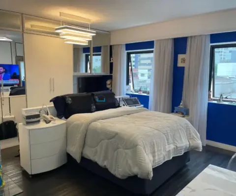 Flat com 1 quarto à venda na Avenida Macuco, --, Indianópolis, São Paulo
