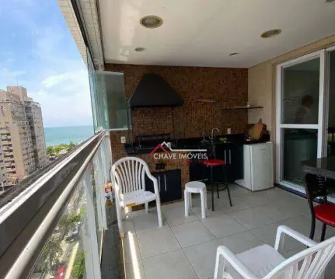Apartamento com 3 dormitórios à venda, 125 m² por r$ 1.862.000,00 - embaré - santos/sp