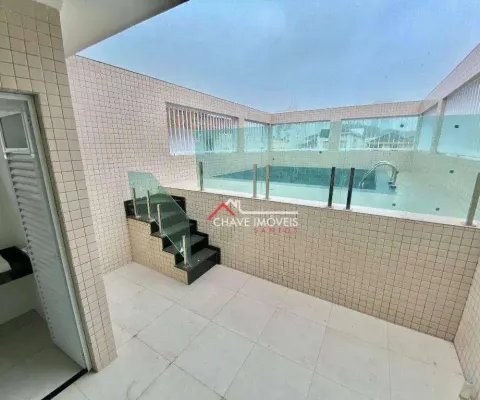 Casa com 3 dormitórios à venda, 250 m² por r$ 1.700.000,00 - boqueirão - santos/sp