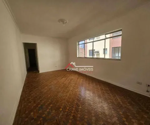 Apartamento com 3 dormitórios à venda, 153 m² por r$ 595.000,00 - embaré - santos/sp