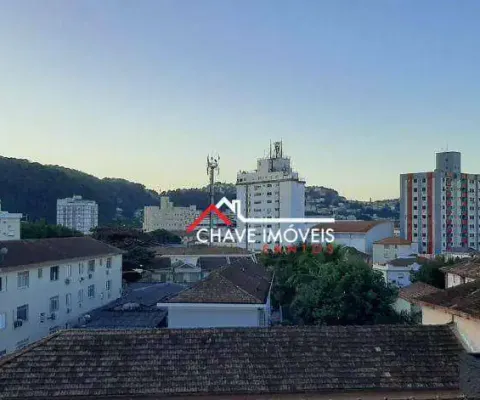 Apartamento com 2 dormitórios à venda, 109 m² por r$ 535.000,00 - campo grande - santos/sp