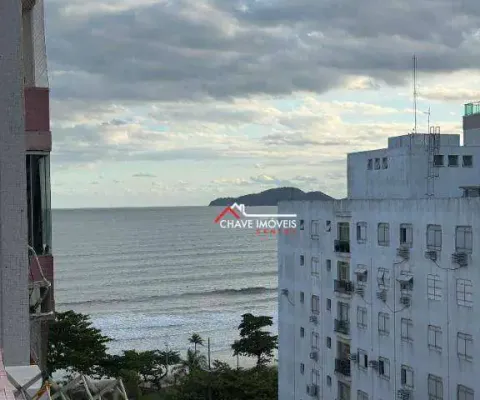 Apartamento com 1 dormitório para alugar, 37 m² por r$ 2.400/mês - boqueirão - santos/sp