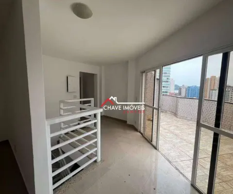 Cobertura com 4 dormitórios à venda, 238 m² por r$ 1.400.000,00 - ponta da praia - santos/sp