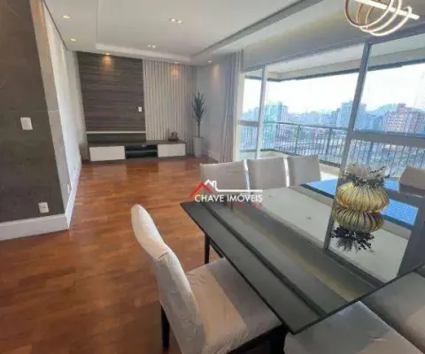 Apartamento com 4 dormitórios à venda, 152 m² por r$ 1.980.000,00 - embaré - santos/sp