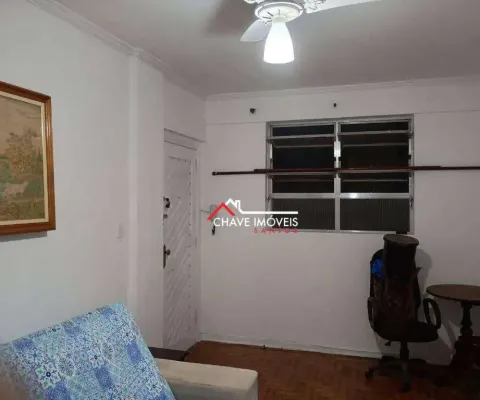 Apartamento com 2 dormitórios para alugar, 80 m² por r$ 4.000,02/mês - gonzaga - santos/sp