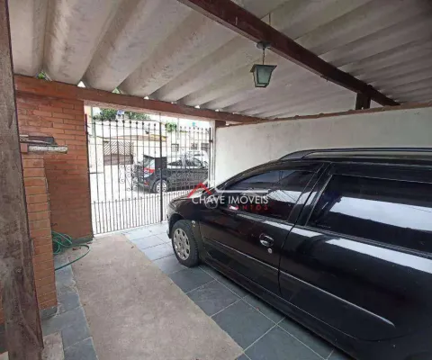 Casa com 2 dormitórios para alugar, 110 m² por r$ 3.300,00/mês - aparecida - santos/sp