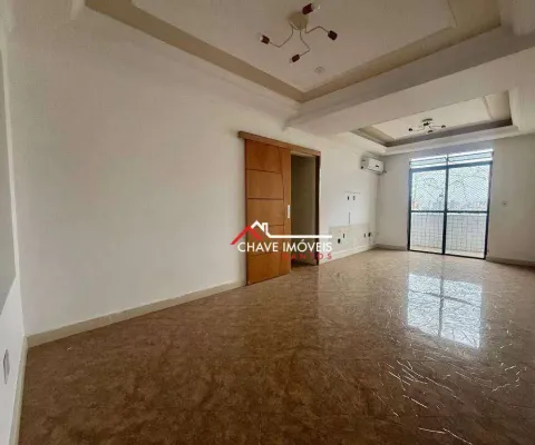Apartamento com 2 dormitórios para alugar, 174 m² por r$ 4.900,02/mês - aparecida - santos/sp