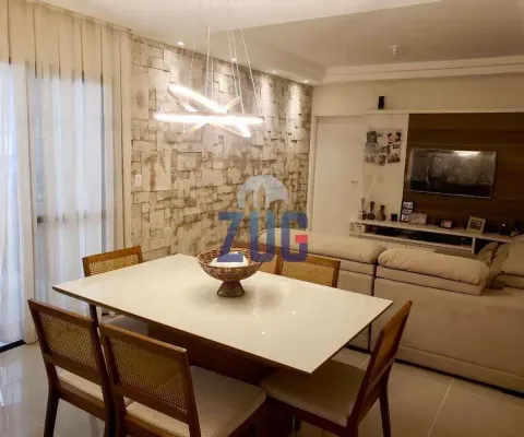 Apartamento à venda em vinhedo, centro, com 3 suítes, com 115 m²