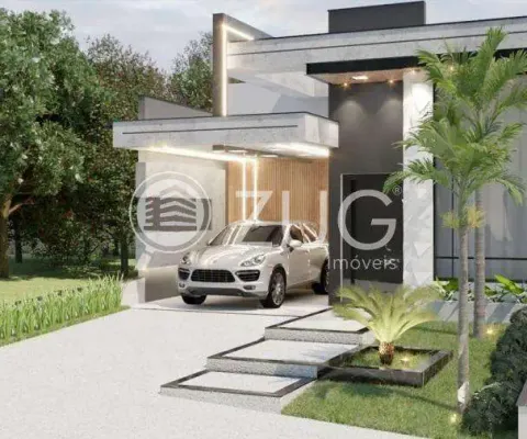 Casa à venda em indaiatuba, vila rubens, com 3 suítes, com 140 m², park gran reserve