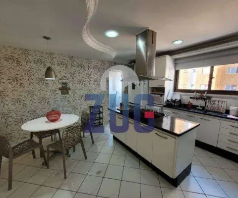 Cobertura à venda em praia grande, tupi, com 3 quartos, com 184 m², edifício fernanda