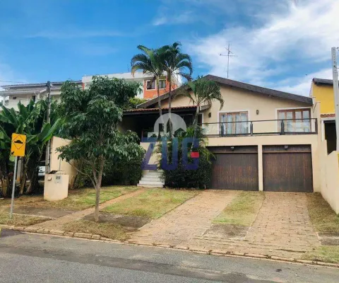 Sobrado à venda em campinas, loteamento caminhos de são conrado (sousas), com 3 quartos, com 219 m²