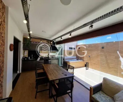 Sobrado à venda em campinas, parque rural fazenda santa cândida, com 3 quartos, com 154.54 m²