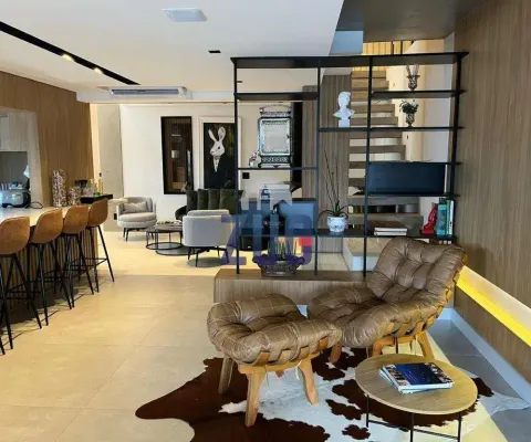 Cobertura à venda em são paulo, vila olímpia, com 3 suítes, com 206 m², edifício galeria 90