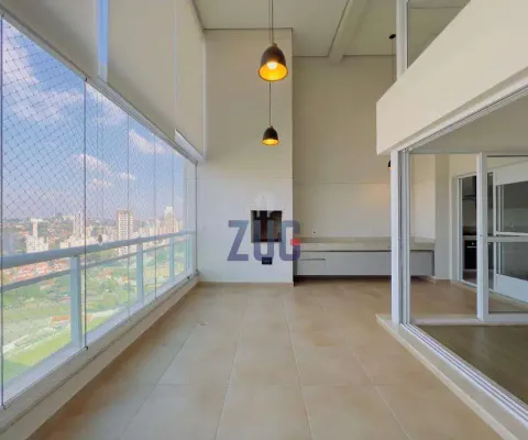 Apartamento para alugar em campinas, taquaral, com 3 suítes, com 189 m², art house double sky