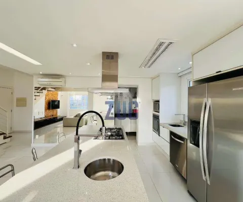 Apartamento duplex à venda e para alugar em campinas, cambuí, com 2 suítes, com 104 m², the one loft