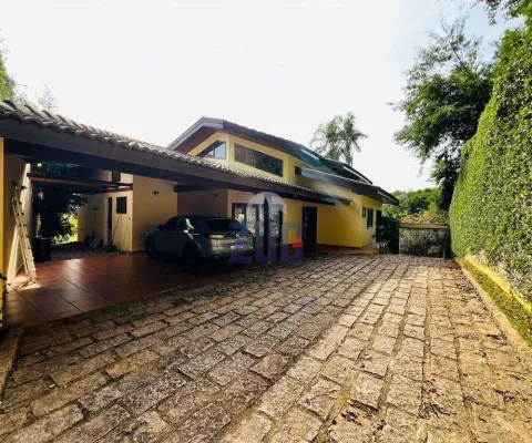 Casa à venda e para alugar em campinas, jardim botânico (sousas), com 4 suítes, com 369 m²