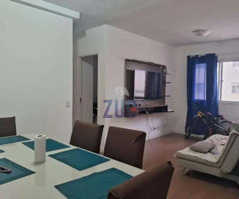 Apartamento à venda em campinas, jardim do lago continuação, com 2 quartos, com 48 m²