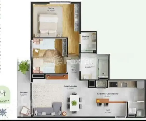 Apartamento com 2 quartos à venda na Avenida Osvaldo Aranha, 718, São José, Canela