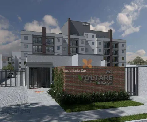 Apartamento com 2 dormitórios à venda, 46 m² por r$ 343.200,00 - vargem grande - pinhais/pr