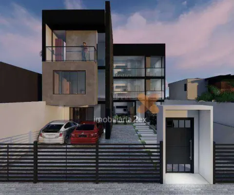 Apartamento com 2 dormitórios à venda - ipanema - pontal do paraná/pr