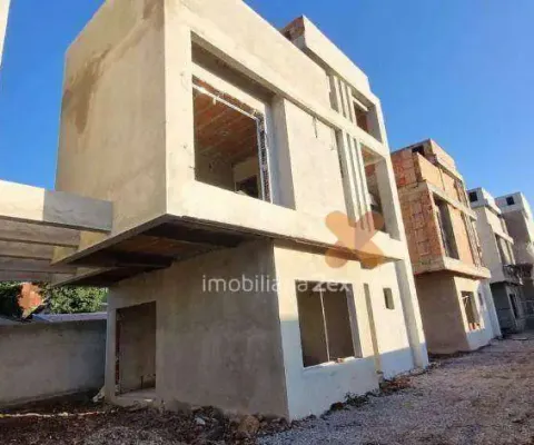 Sobrado com 3 dormitórios à venda, 155 m² por r$ 799.000,00 - boqueirão - curitiba/pr
