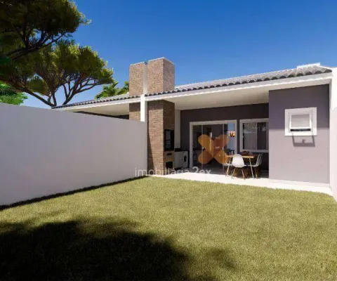 Casa com 2 dormitórios à venda, 63 m² por r$ 380.000,00 - primavera - pontal do paraná/pr