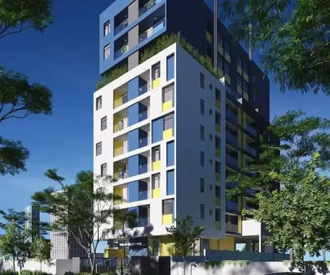 Apartamento com 1 dormitório à venda, 31.97 m² por - r$ 379.000,00 - portão - curitiba/pr