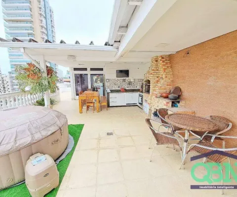 Cobertura à venda, 275 m² por r$ 1.889.000,00 - boqueirão - santos/sp