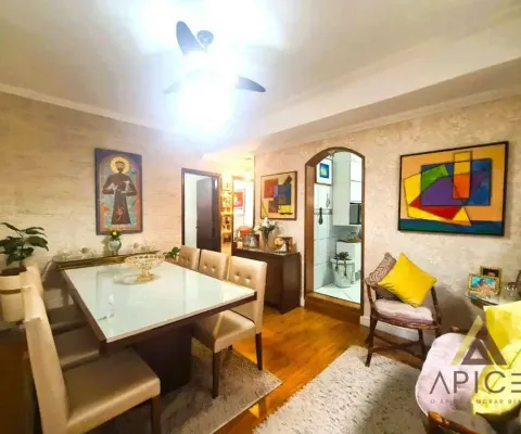 !!!oportunidade!!! lindo apartamento padrão á 02 quadras da praia com 74m² úteis - 02 dormitórios - reformado - por r$ 469.000 - boqueirão / santos