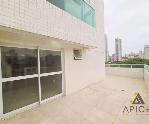 Apartamento garden com 2 dormitórios, 94 m² - venda por r$ 763.000,00 ou aluguel por r$ 5.500,00/mês - embaré - santos/sp