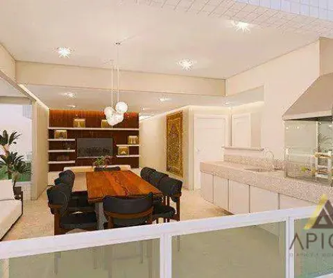 !!!oportunidade!!! apto em prédio lançamento (obras) com 117m² úteis -  03 suítes com varandas - varanda gourmet -  04 w.c - 02 vagas - lazer completo