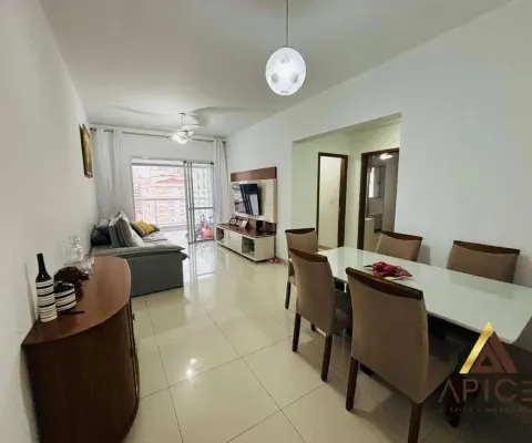 Apartamento com 3 dormitórios à venda, 114 m² por r$ 1.650.000,00 - pompéia - santos/sp