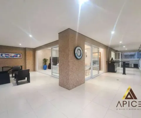 Maravilhoso apartamento alto padrão com 210m² úteis - 03 suítes - 05 w,c - varanda gourmet com churrasqueira - 03 vagas - lazer completo - gonzaga