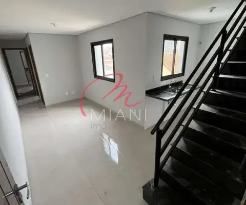 Cobertura / penthouse à venda com 91m², 2 quartos sendo 1 suíte e 2 vagas de garagem - próximo ao p