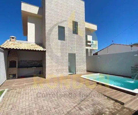 Casa sobreposta para venda em itanhaém / sp no bairro balneário paranapuan