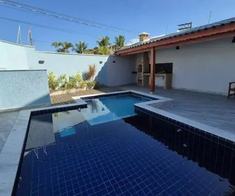 Casa com 3 dormitórios, sendo 1 suíte no suarão em itanhaém, sp.